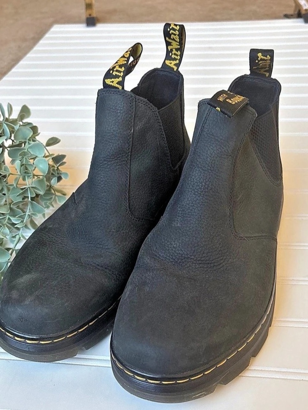Dr. Martens 2976 Black Leather Chelsea Boots